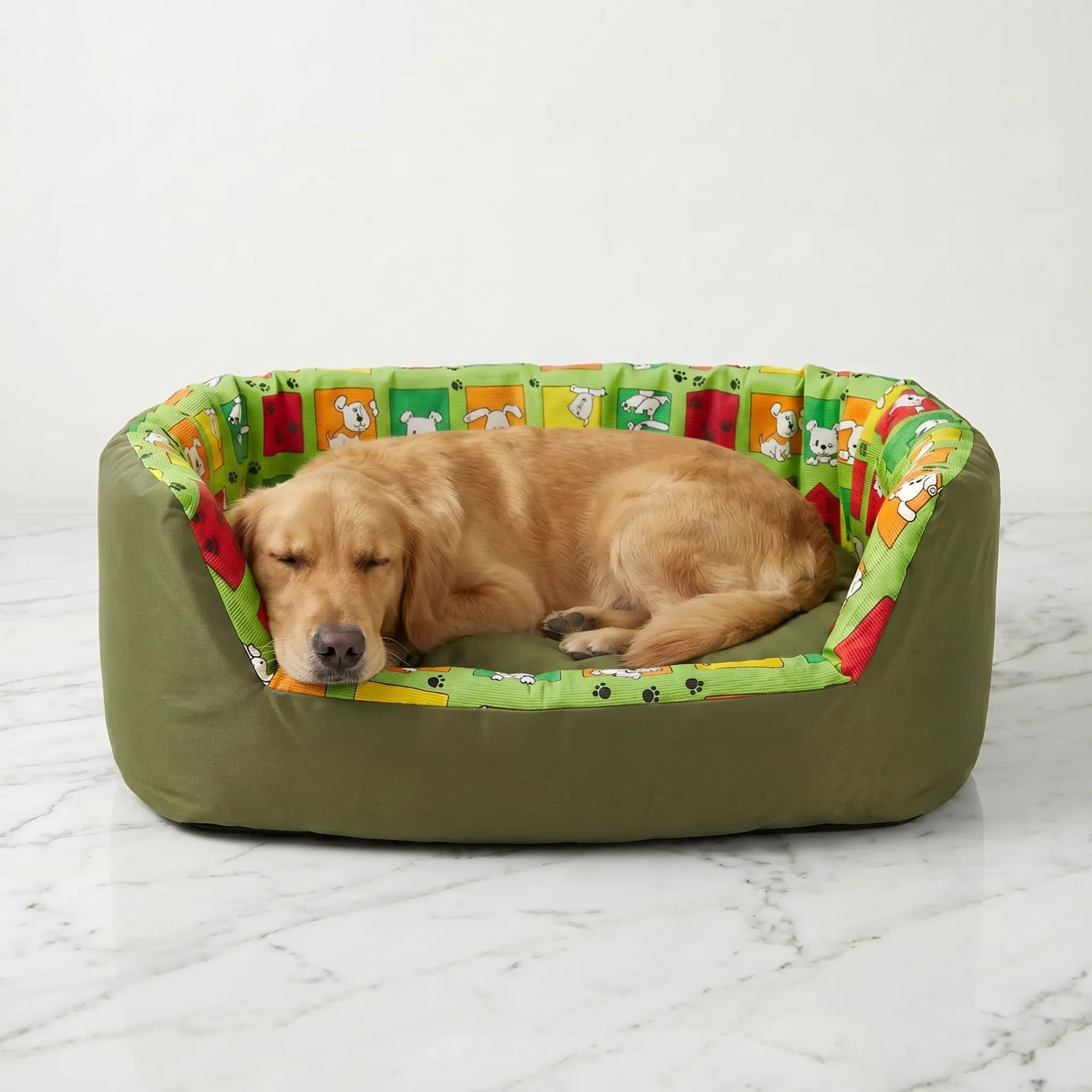 Cama Para Perro Con Cierre - Tamaño Grande.